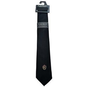 NWT Ralph Lauren Boys Solid Crest Tie!